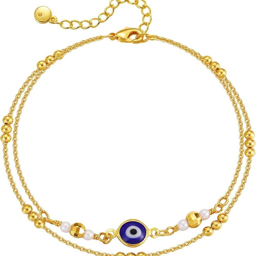 18k Gold Plated Anklet Ankle Bracelets for Women